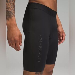 Men’s LULULEMON License to Train Half Tight 9” Black